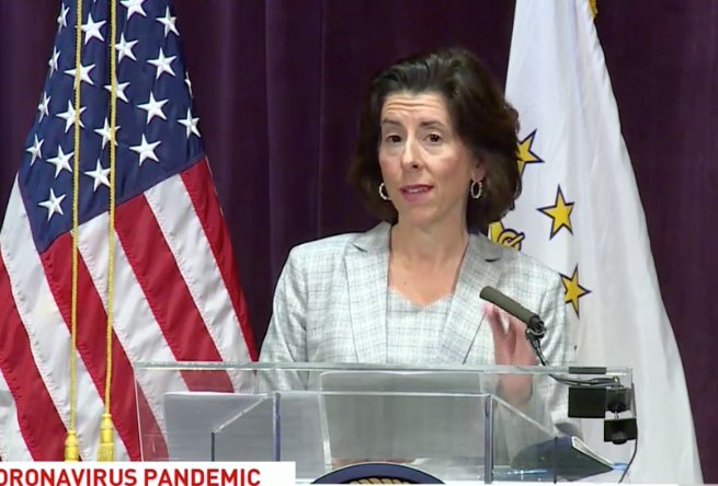 Gov. Gina Raimondo describes what it will look like to dine at a restaurant or get your hair cut in Rhode Island next week.