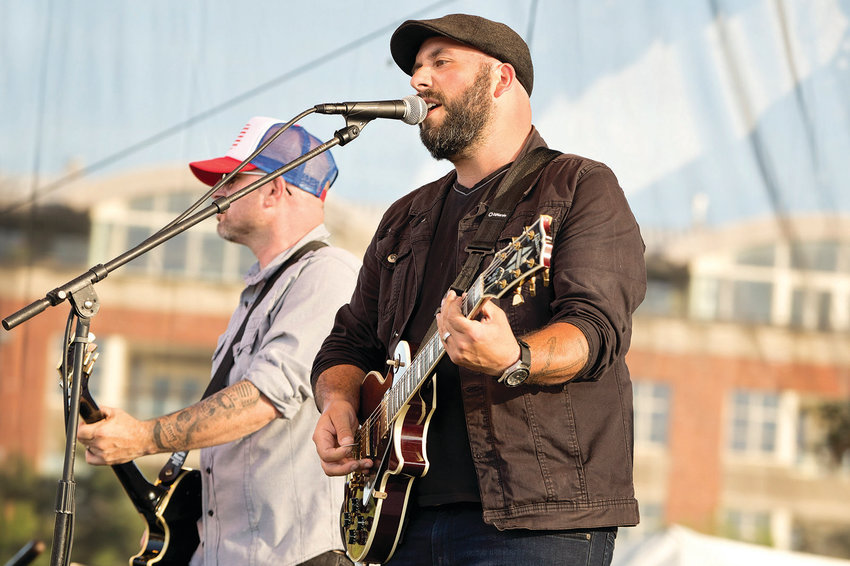 Colby James performs during the 2019 Bristol Fourth of July concert series. If all goes as planned, Colby and his band will be returning to perform at Independence Park in August.