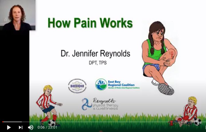 Dr. Jen Reynolds created a video and lesson plan to combat opioid abuse by explaining pain neuroscience education to children. The video is geared for students in grades four through seven.