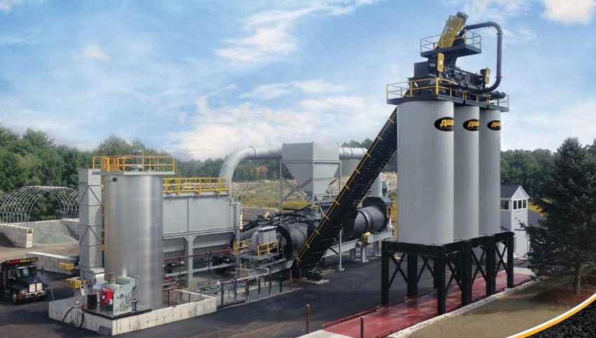There is a plan to build an asphalt plant, similar to the one shown, in Seekonk, Mass., a short distance from Barrington.