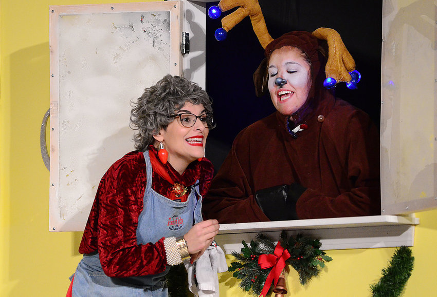 In their last live performance, in December of 2019, the Bristol Theater Company performed a holiday comedy.