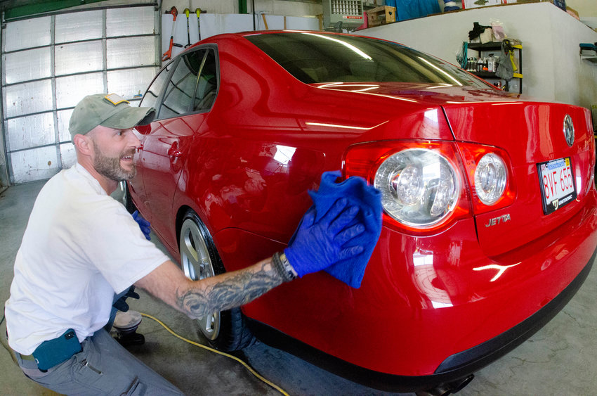 Brian Devolve can get obsessive about making sure his cars (or this customer&rsquo;s) look perfect. The disabled veteran is known for his attention to details &mdash; and his inspirational social media posts.