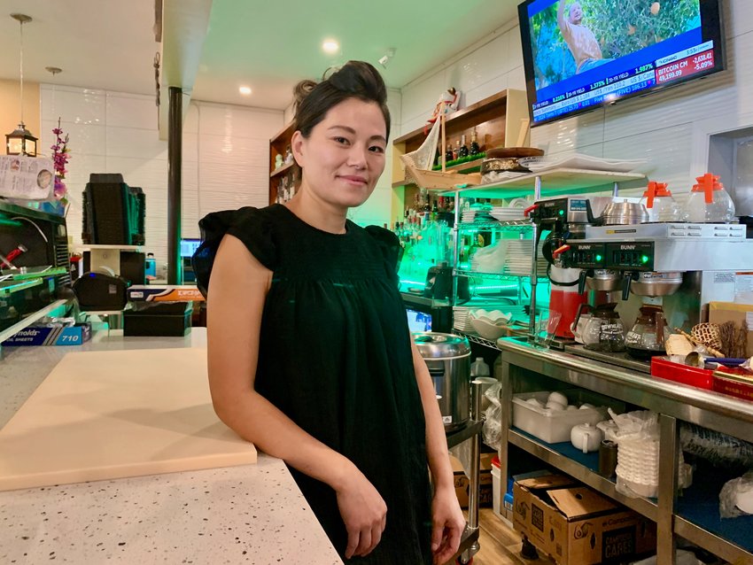 Mindy Zhang, owner of Mindy&rsquo;s Restaurant and Sushi Bar, hopes to also offer breakfast at her place soon.