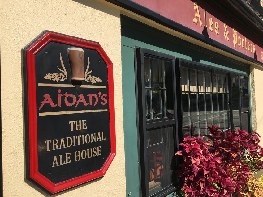 The new owners don't plan to change much about beloved Aidan's Pub, but they are planning big changes for next-door Gillary's on Thames Street in downtown Bristol.
