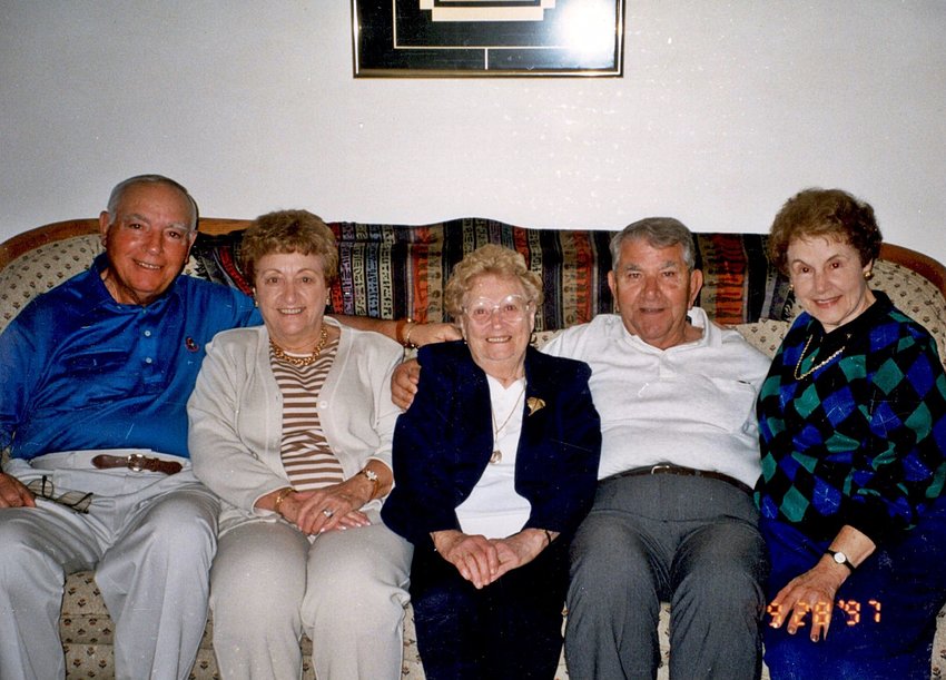 Pictured are (from left to right) Victor &quot;Chet&quot; and Rosie Masiello, Mary and Anthony Iacovelli, and Connie Masiello.
