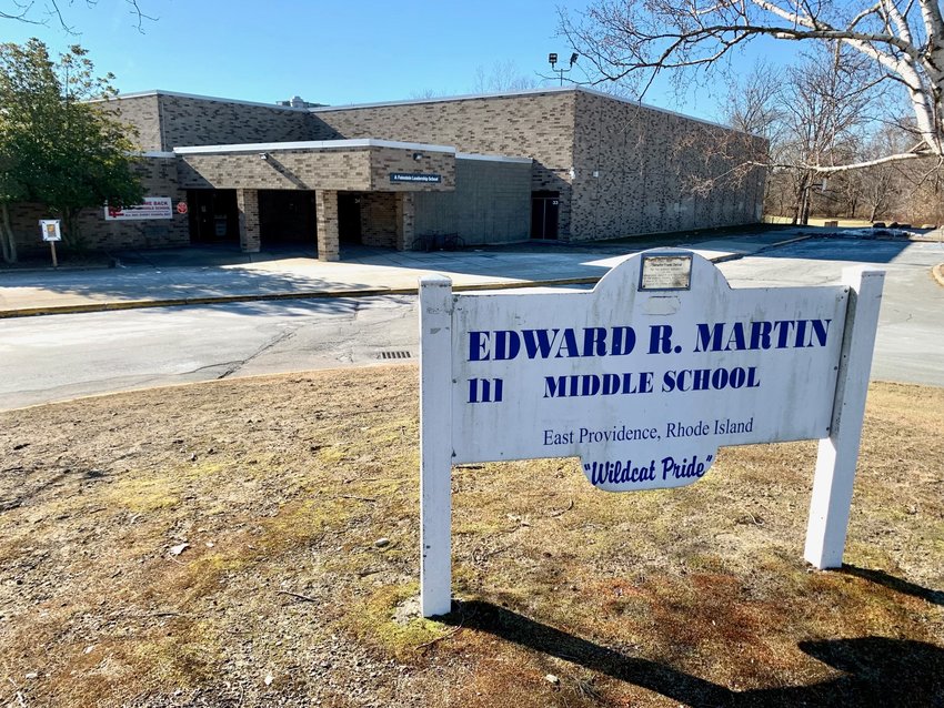 Renovation of the 45-year-old Martin Middle School would be among the priorities in East Providence if a second state-wide school construction bond is passed at the November 2022 election.