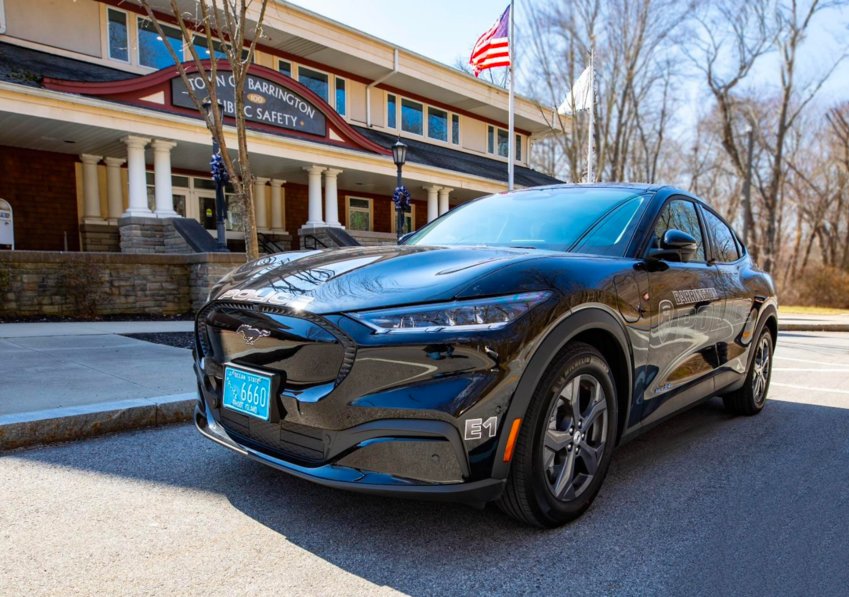 Earlier this year, the town purchased a new Ford Mach-E electric police vehicle and committed to a new charging station behind the safety complex. It recently allocated another $75,000 of federal funds toward electric vehicles.