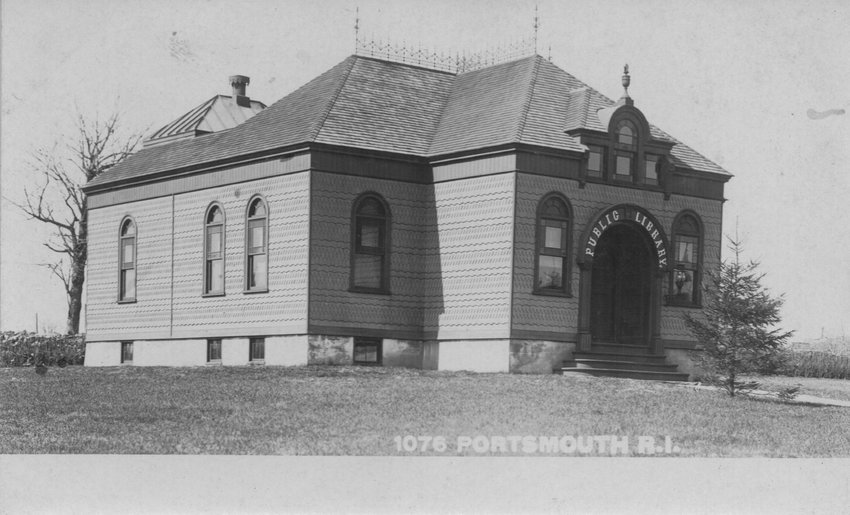 The Portsmouth Free Public Library as it appeared in this postcard from 1907. The building has gone several expansions since it first opened in 1897.