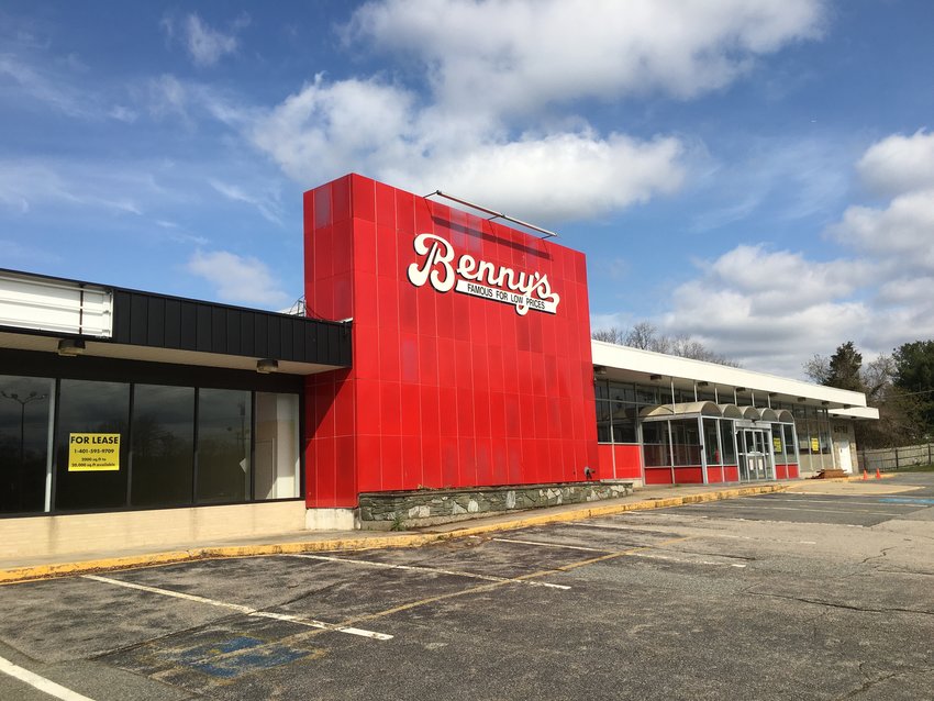 The former Benny&rsquo;s retail space has been vacant for the past four and a half years.