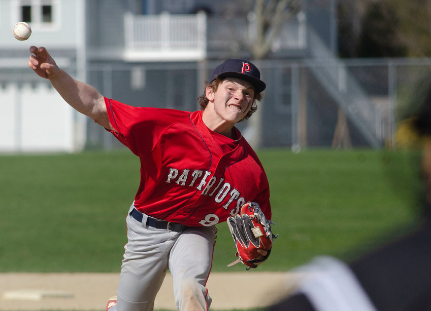 Portsmouth sophomore pitcher John Mass struck out 11 and gave up just one hit in a seven-inning complete game against Mt. Hope at Guiteras Field on Friday afternoon.