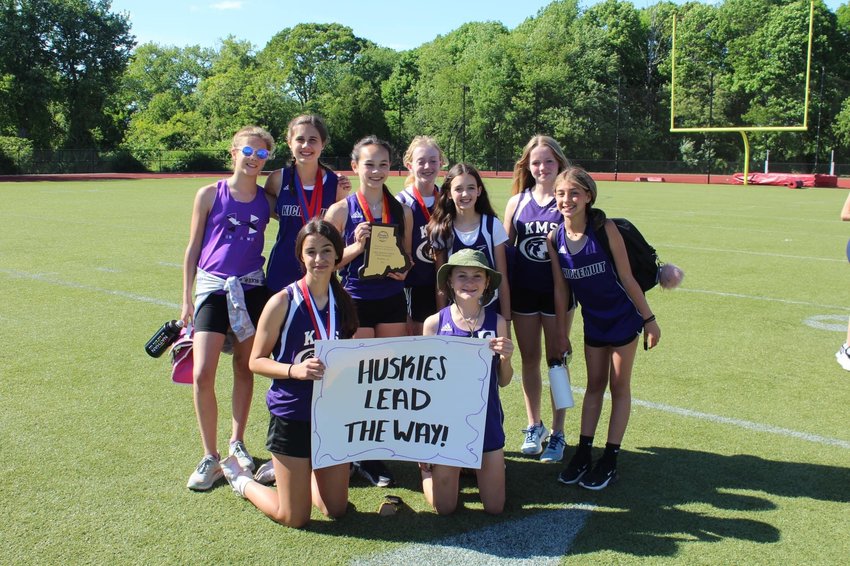 The Kickemuit Middle School girls&rsquo; track team placed second overall in the state following their performance at the 2022 state championship.
