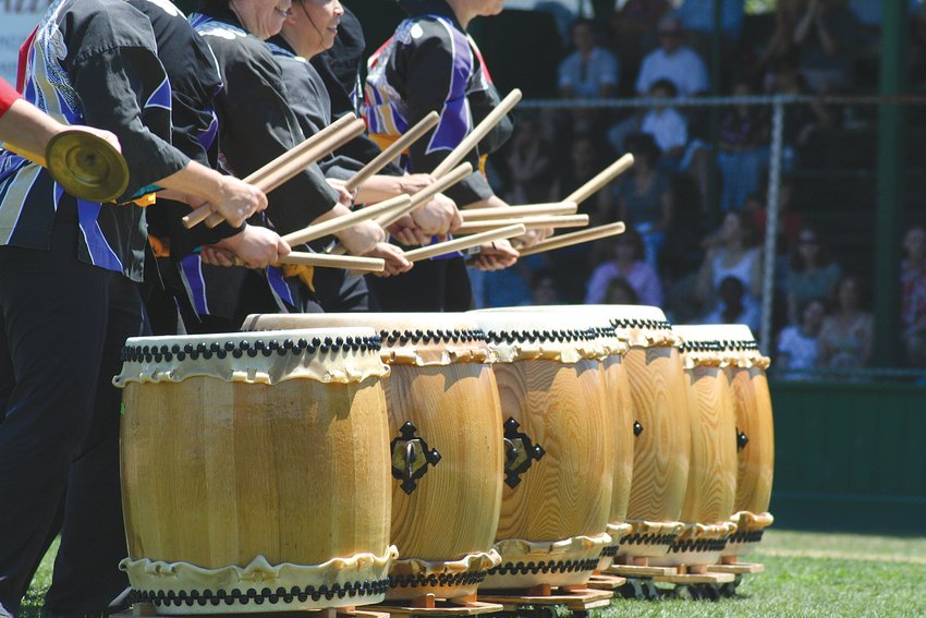 The popular Taiko drummers will be performing Friday and Saturday during the festival.