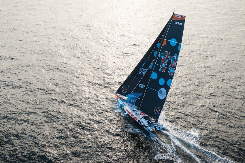11th Hour Racing Team&rsquo;s sailboat, Mālama, which means &ldquo;to care for&rdquo; in Hawaiian, will make its debut on Narragansett Bay following a transatlantic crossing from its training base in Concarneau, France, to its Rhode Island hometown.