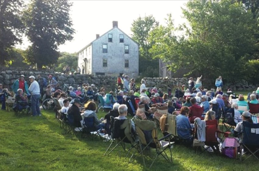 A summer concert at the Westport Town Farm. Ellis grants awarded this year include support for a wide variety of summer concerts and exhibits.