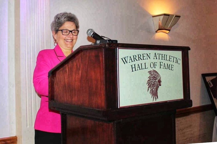 Warren Athletic Hall of Fame Committee chairperson Martha Delekta is delighted that there will be an induction banquet this year.
