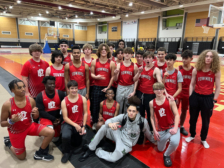 The East Providence track team