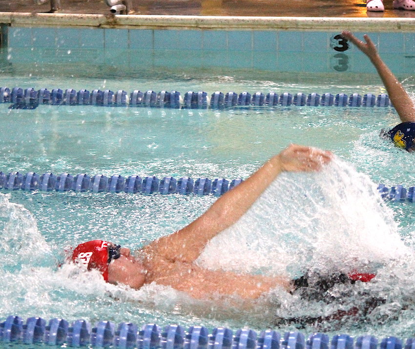 Nick Capobianco is the top returning swimmer to the EPHS boys' team for the 2022-23 season.