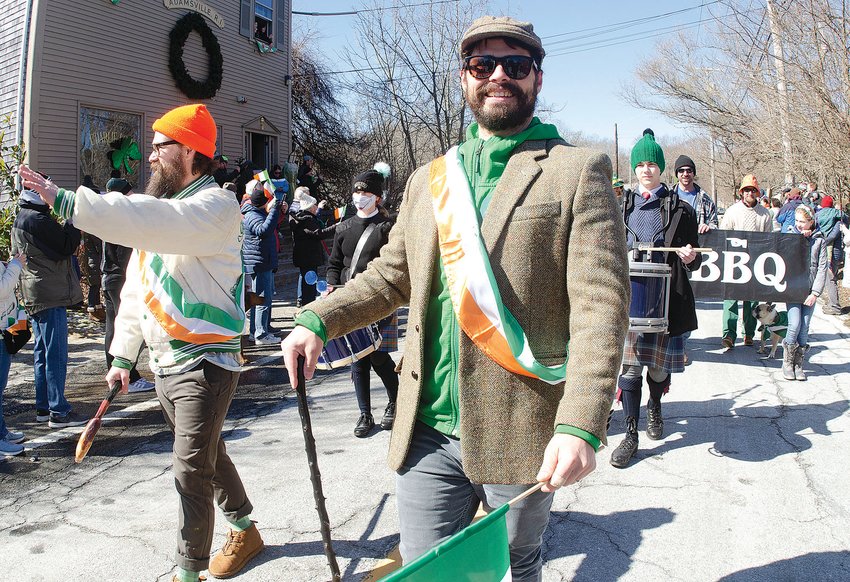 Everyone was Irish during last year's parade in Adamsville. This is the event's second year.