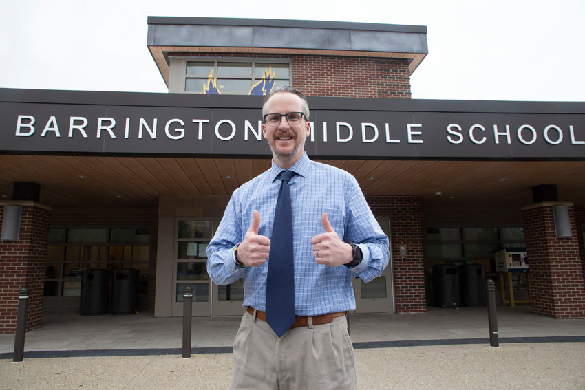 Barrington Middle School Principal Andy Anderson has been nominated for the 2022-23 National LifeChanger of the Year award.
