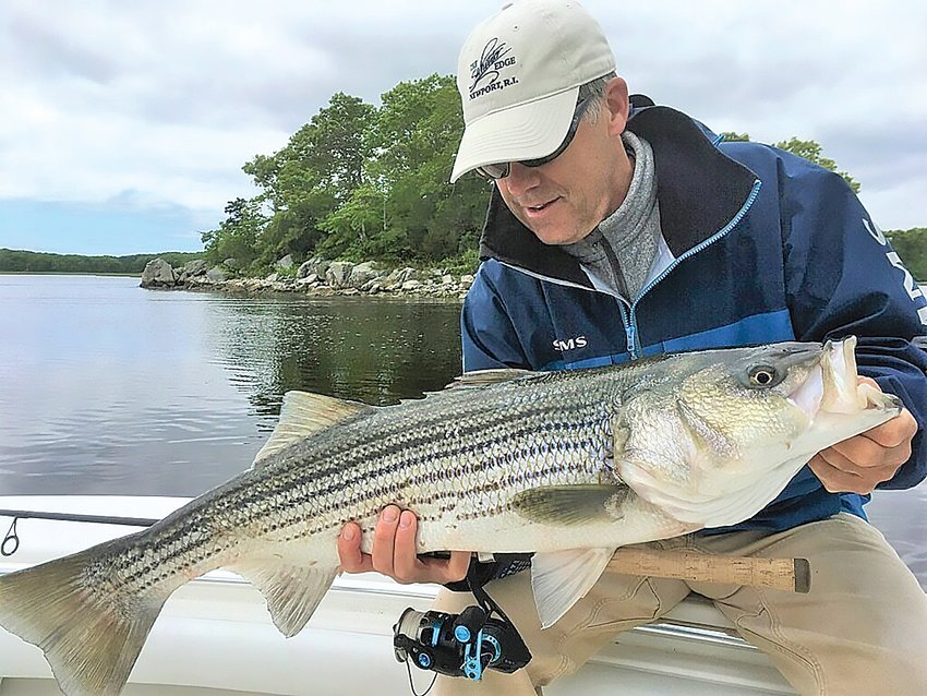 Peter Jenkins, owner of The Saltwater Edge, Middletown, is co-sponsoring a ten-week on-line seminar series on striped bass fishing with Surfcaster&rsquo;s Journal.