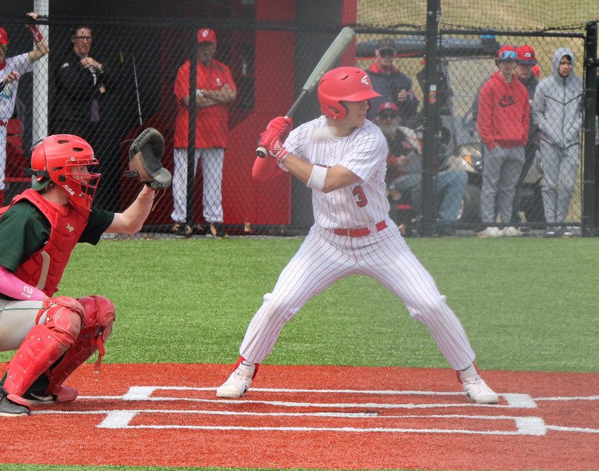 Senior third baseman and No. 2 hitter Jack McKnight shares the 2023 EPHS baseball captaincy with classmate and catcher Manuel Santos, though the latter will miss the first half of the season with an injury.