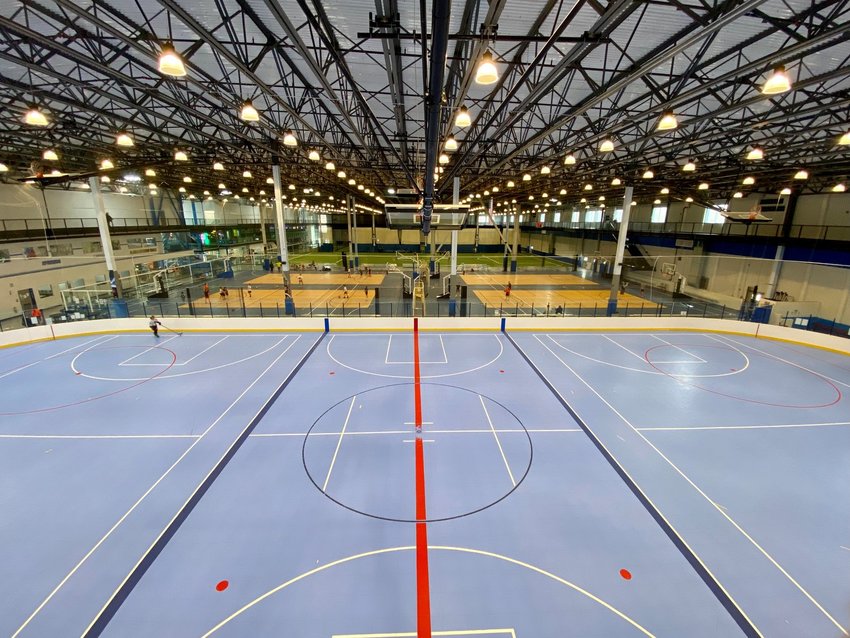 The Longplex Family &amp; Sport Center sprawls across several hundred thousand square feet of space in North Tiverton.