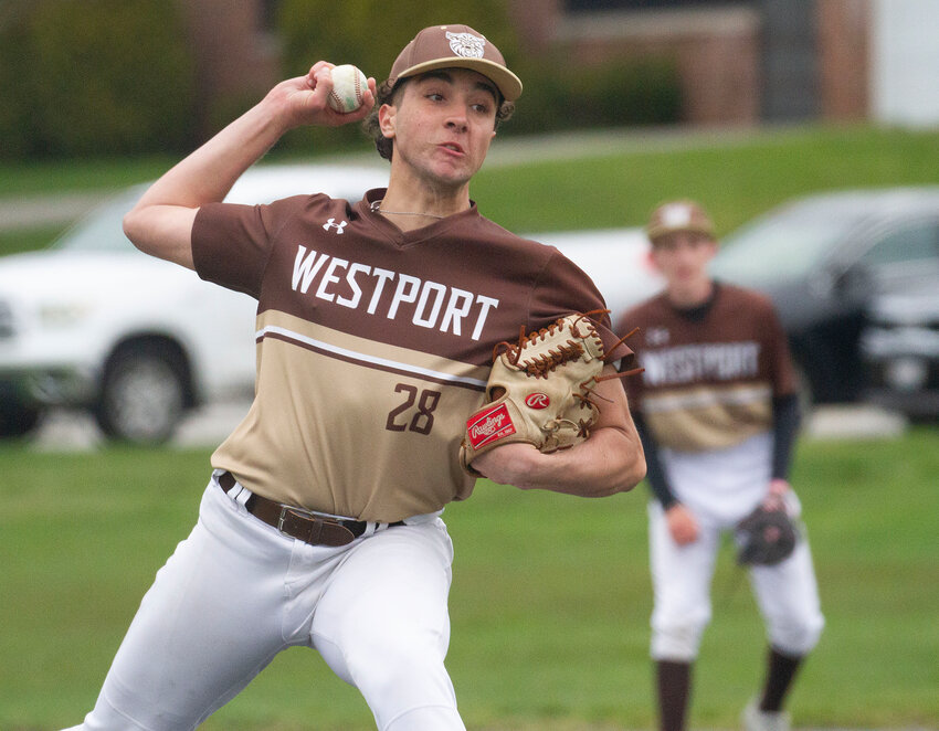 Max Morotti, the Wildcats senior ace, was a big part of the Wildcats 3-2 win over West Bridgewater on Thursday. The big righty started the game, striking out 6 and allowing just 4 hits, 2 walks and 2 runs in 7 innings of work. He also hit third and slugged three hits with a double and a stolen base.