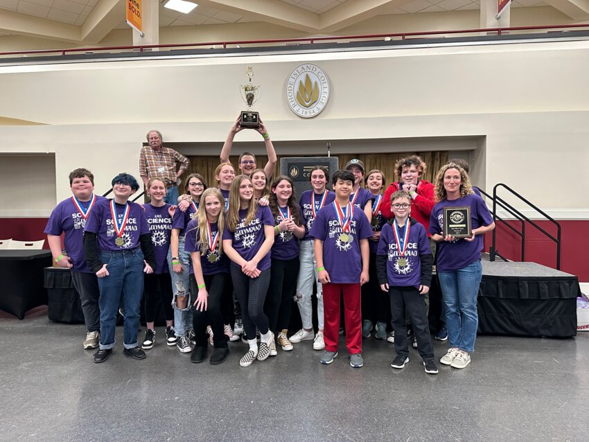 The KMS Science Olympiad team is going to the National competition for the first time. The team amassed 11 medals during the recent state competition in April.