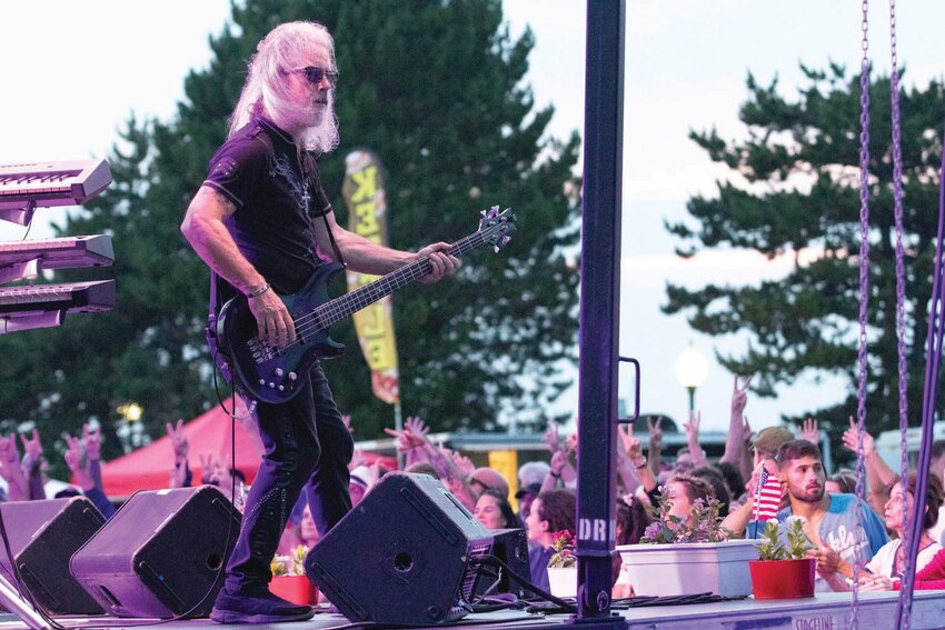 Back in the Day has become a crowd delight at the Bristol Fourth of July Concert Series. The 1980s rock &rsquo;n roll tribute band, shown here during their 2022 performance, will be back in Bristol on Saturday, July 1.