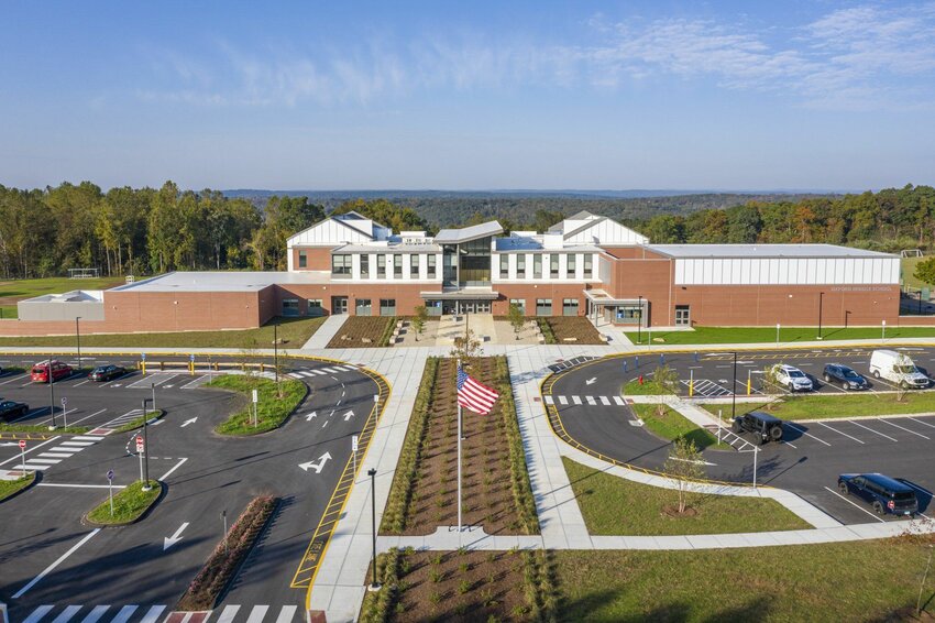 The School Committee recently selected the firm, Tecton Architects, to handle the design work for upcoming school construction. Pictured is a middle school in Connecticut that was designed by Tecton.