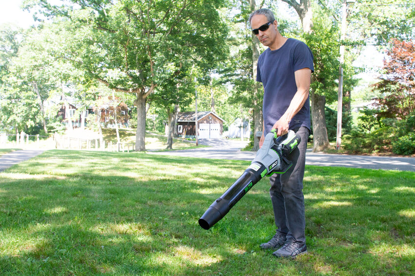 Former Barrington resident George Voutes successfully proposed a rebate program for battery-powered lawn equipment in Barrington. Now there is proposed legislation calling for a statewide rebate program.