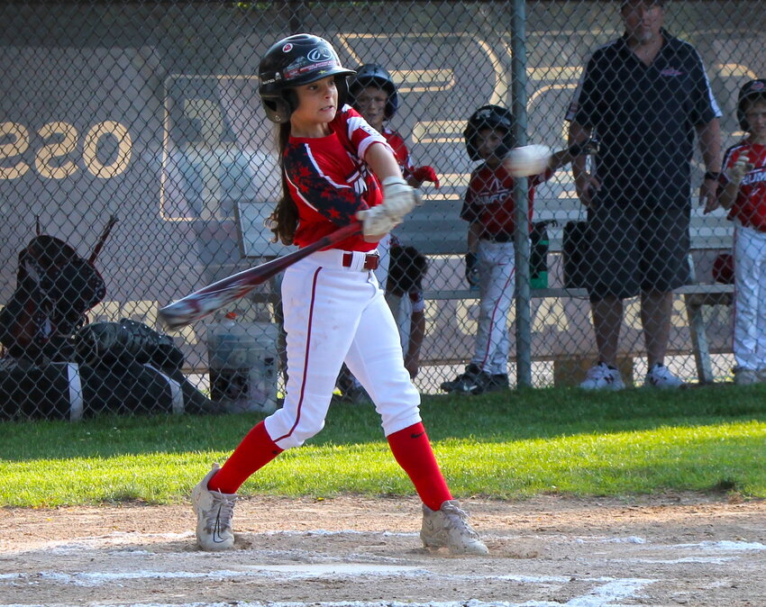 Tegan Smith contributed a three-run, inside-the-park homer in Rumford's win over Portsmouth July 18 to reach the Ron Silva Tourney finals.