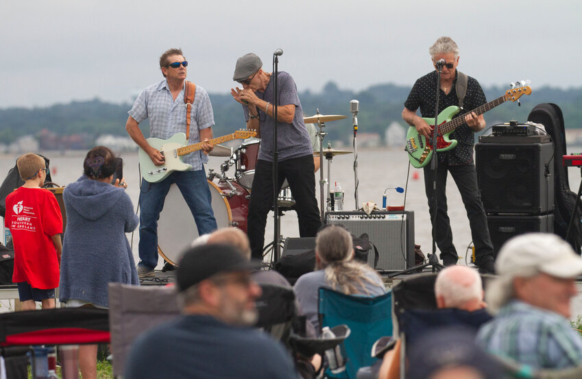 Neal and the Vipers play a show at Latham Park in a previous year.