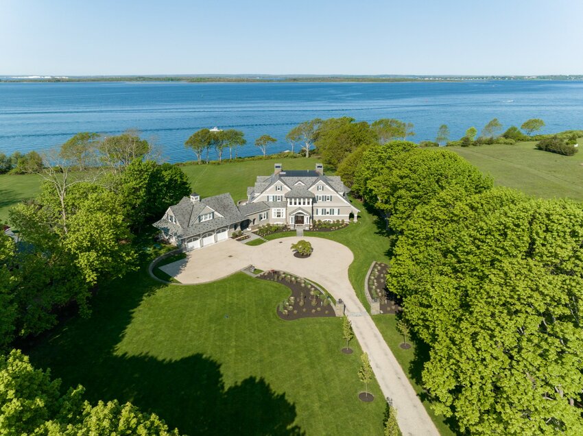 This property at 458 Poppasquash Road closed for $8,000,000 on Tuesday, Aug. 1, a record high in Bristol.