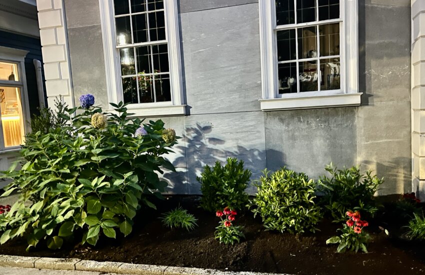 &quot;What had previously had the aesthetics of the vegetation next to an I-95 off-ramp was now a stately, pristine garden that complimented the organization's work at the neighboring Rogers Free Library.&quot;