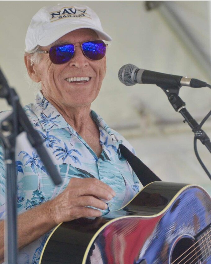 The small crowd went wild when Jimmy Buffett appeared on stage for a surprise performance July 2 in Portsmouth.