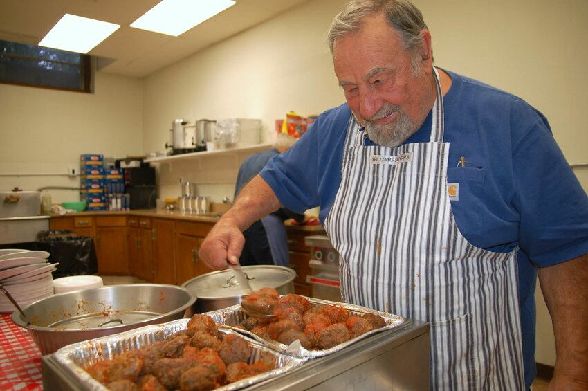 In past years, Luigi Carusi has been a mainstay in the kitchen during special events at Holy Angels Church. After a four-year hiatus, a sit-down &quot;Fall Pasta Dinner&quot; in the church hall will take place on Nov. 9.
