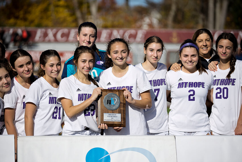 The Mt. Hope girls varsity soccer squad came up just short of a D-1 championship on Saturday versus Cumberland.