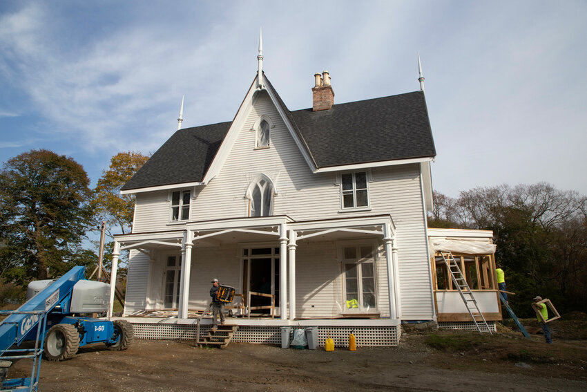 The iconic landmark at the north end of Hope Street was built in 1848 in the American Wooden Gothic Revival style, and designed by famed architect Russell Warren. It has sat awaiting a proper renovation for years.