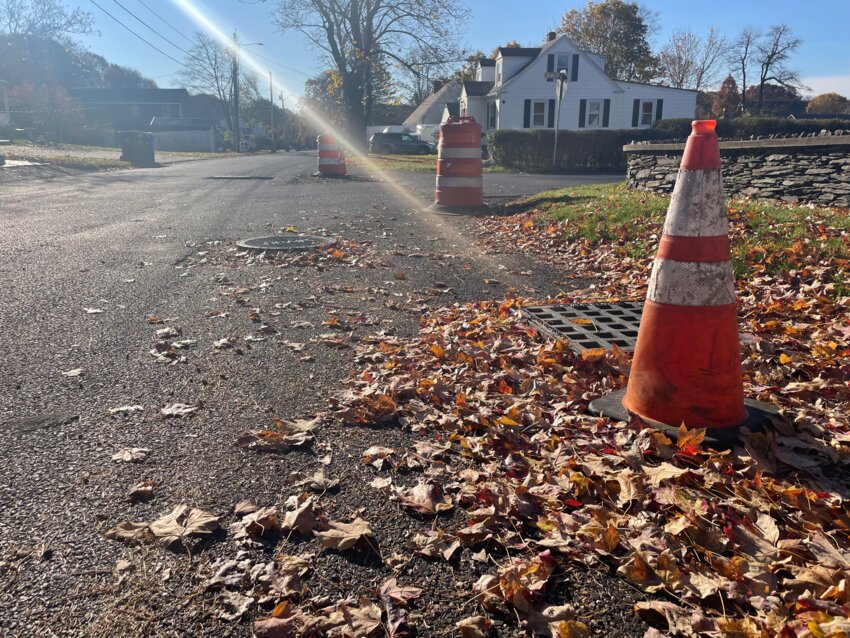 The pavement on Foxhill Avenue has been dug up since the summer, and patience is wearing thin for some residents who navigate it daily.