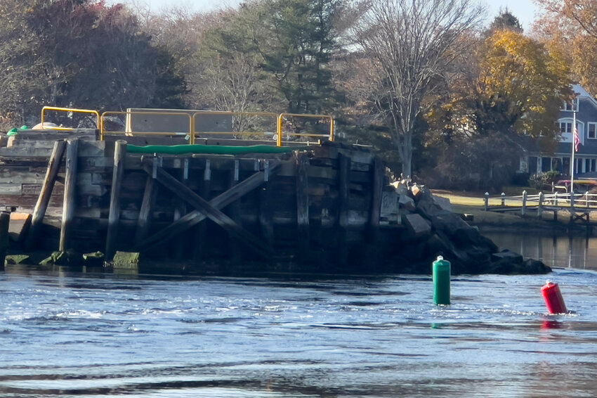 Boaters have noticed a stronger current in the water near Atlantic Marine following the demolition of the East Bay Bike Path bridge over the Barrington River.