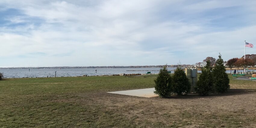 Bands playing at Barrington&rsquo;s summer concert series will face toward the water, after the town made changes to Latham Park. Officials have since removed the evergreen trees, replacing them with beach grass. The cement pad will remain in that location.