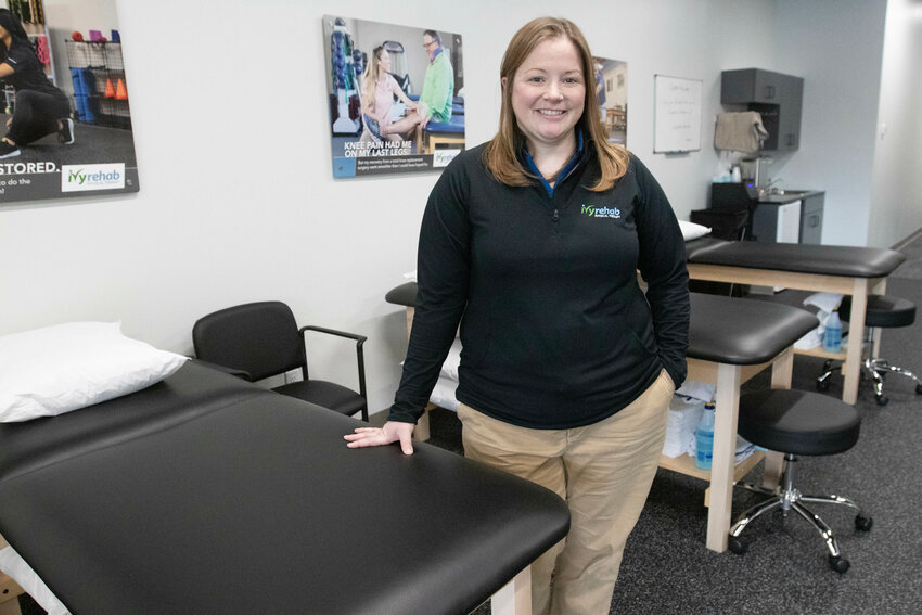 Ivy Rehab Clinic Director Deryl Pace grew up in Barrington and is happy to return to town with the new physical therapy clinic.