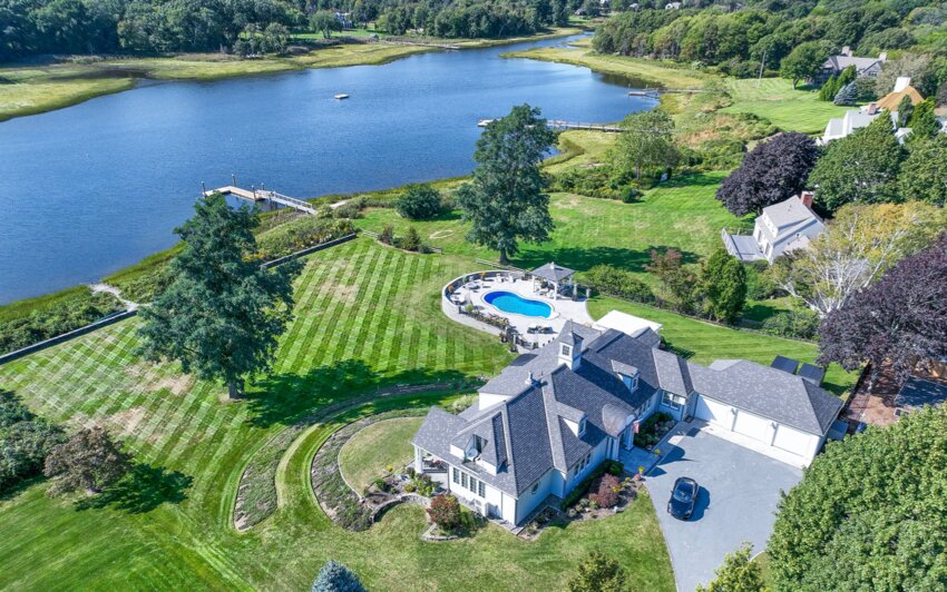 The home at 127 Adams Point Road sold recently for $3.7 million. That is the highest home sale in Barrington through the first two months of 2024.