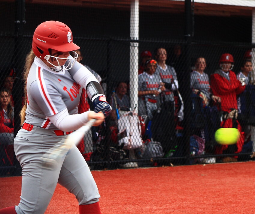 Emma Boisseau drove in three runs, including the game-winner, for the EPHS softball team as the Townies earned their first victory of the 2024 Division I season by defeating Cranston April 24.