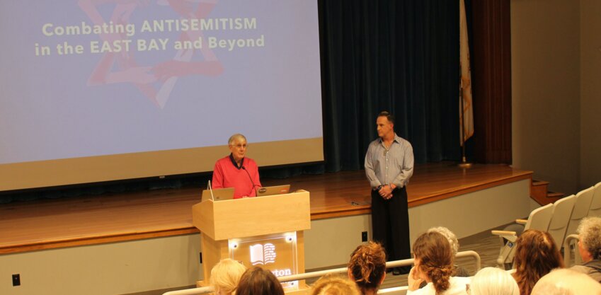 Nearly 100 people attended the recent forum titled &quot;Combating Antisemitism in the East Bay and Beyond.&quot;