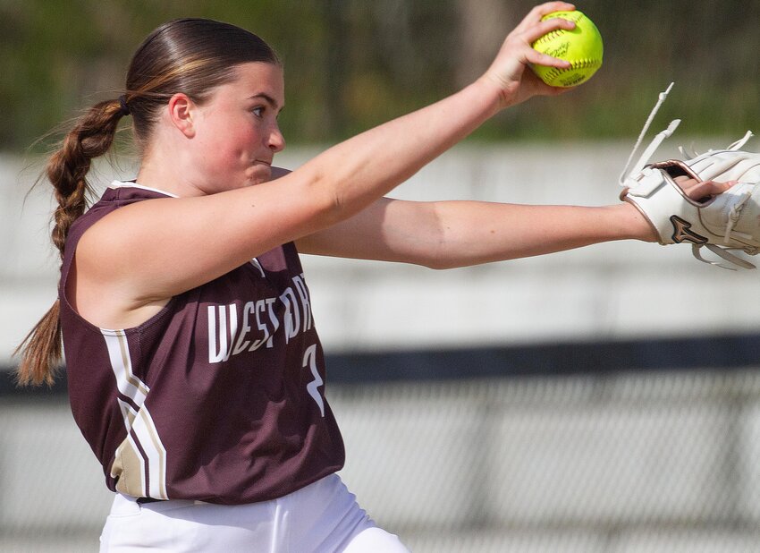 Freshman pitcher Makayla Grace struck out 9 and allowed just one hit, 5 walks and 3 runs in the Wildcats' 15-3 win over South Shore Vo-tech. on Tuesday.