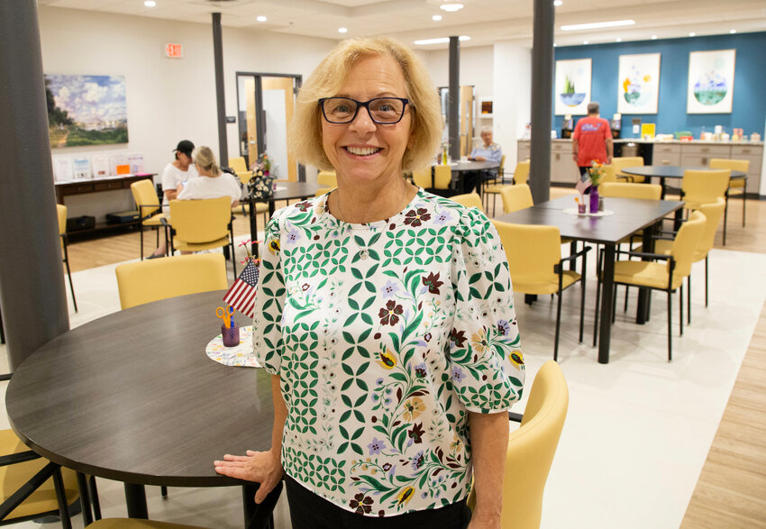 Michele Geremia served as the recreation director and senior services director in Barrington. She retired last week.