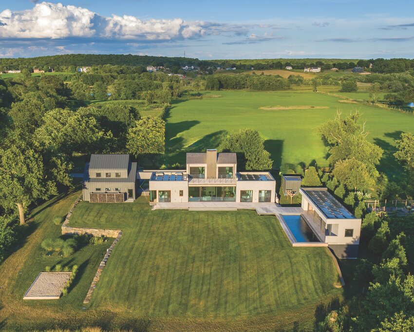 Nestled in the Seapowet region of Tiverton, this unassuming home is a marvel of engineering and science.