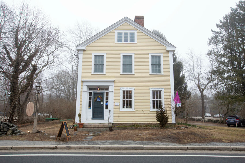 The Yellow House, located at 3842 Main Road in Tiverton, is now a bookstore and community space, where people can gather for events and more, thanks to the vision of its new owner, Jai-Lee Egna.